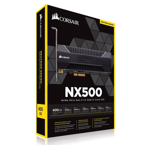 CORSAIR Neutron Series NX500 400GB NVMe PCIe AIC SSD