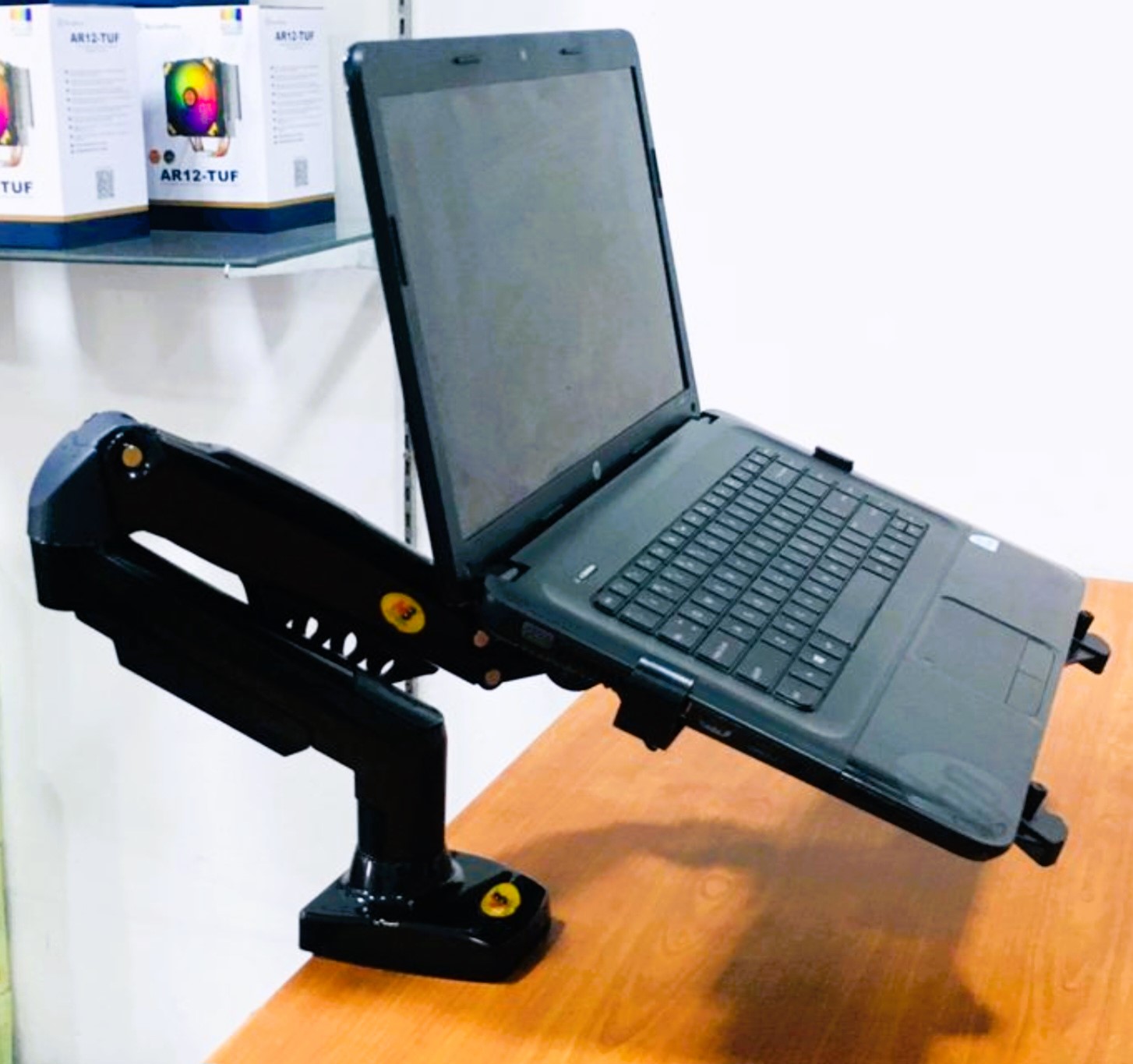 North Bayou Desk Mount Laptop Arm – Full Motion Articulating Arm for Laptop